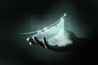 Affärskoncept hologram