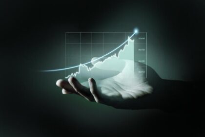 Affärskoncept hologram